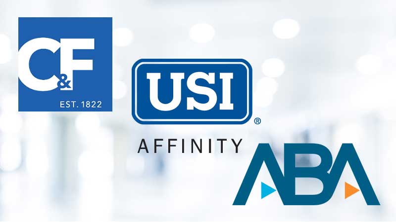 C&F, USI and ABA logos