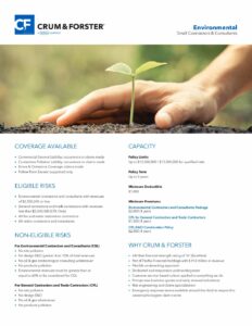 Environmental Small Business Overview