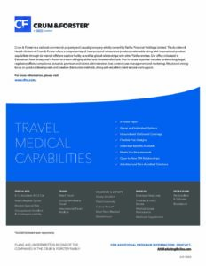 Travel Medical Capabilites