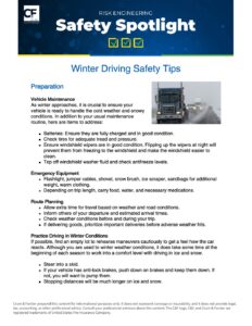 Winter Driving Safety Tips icon