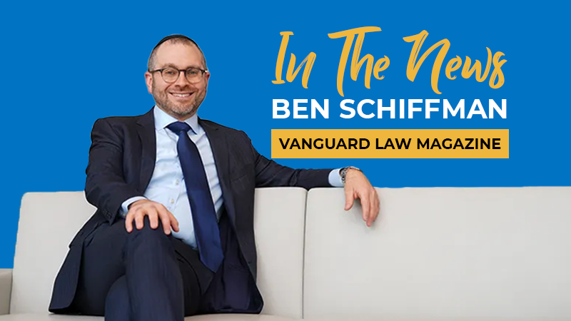 Ben Schiffman is in the news featured in Vanguard Law Magazine