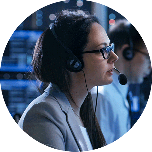 Call center representative
